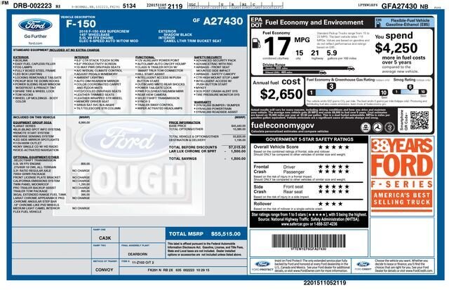 
 2016 Ford F-150 Lariat w/ Navigation full									