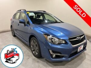 2015 Subaru Impreza 2.0I Sport Premium