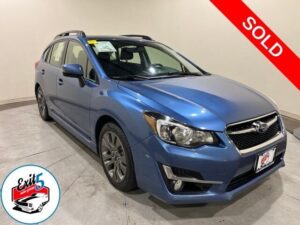 2015 Subaru Impreza 2.0i Sport Premium Manual Transmission