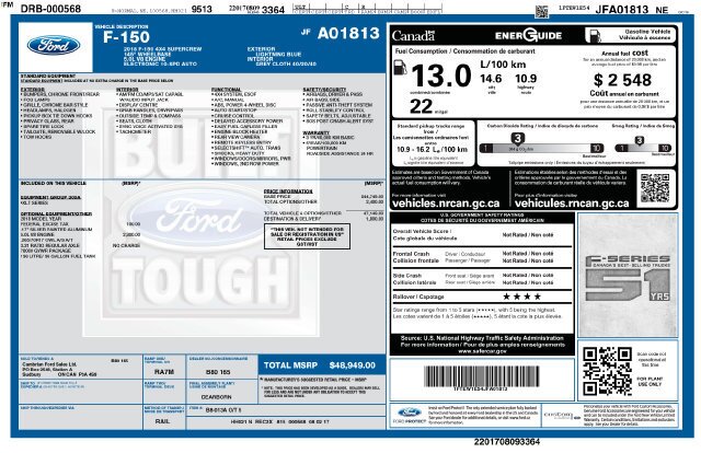 
 2018 Ford F-150 XLT full									